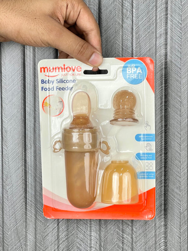 Baby silicone food feeder