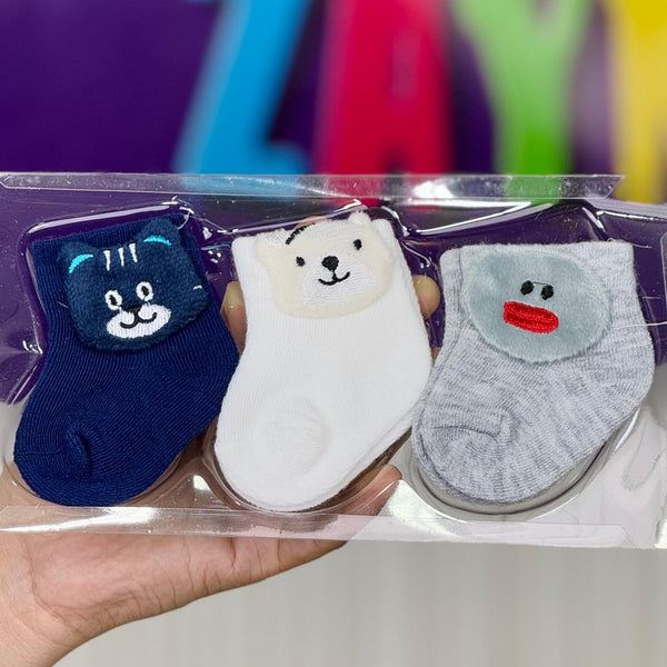 3 pair socks set