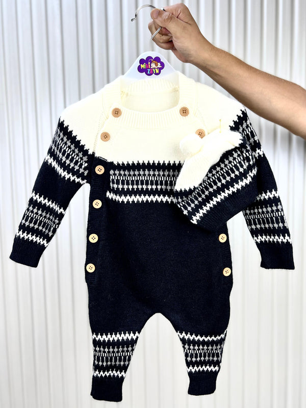 Imported Türkish soft Woolen Romper