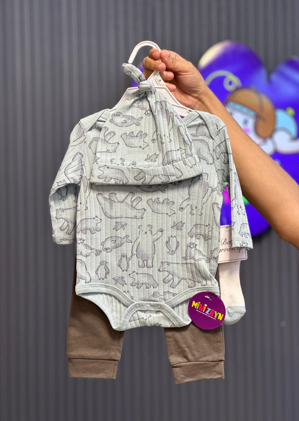 Imported Bodysuit With Trouser