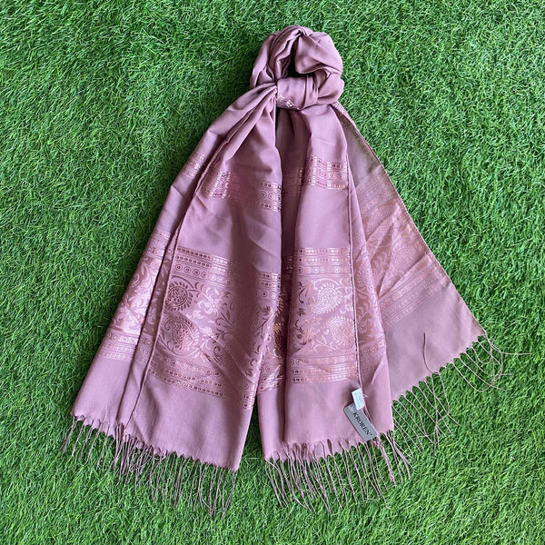 Pure silk hijab /light purple