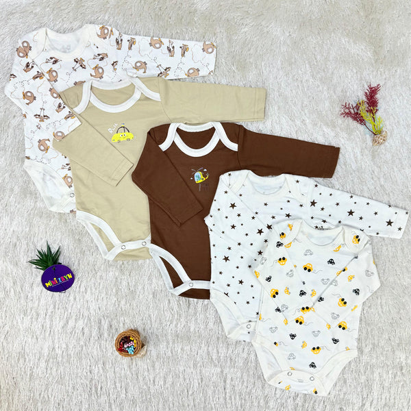 Imported  Pack of 5 bodysuit
