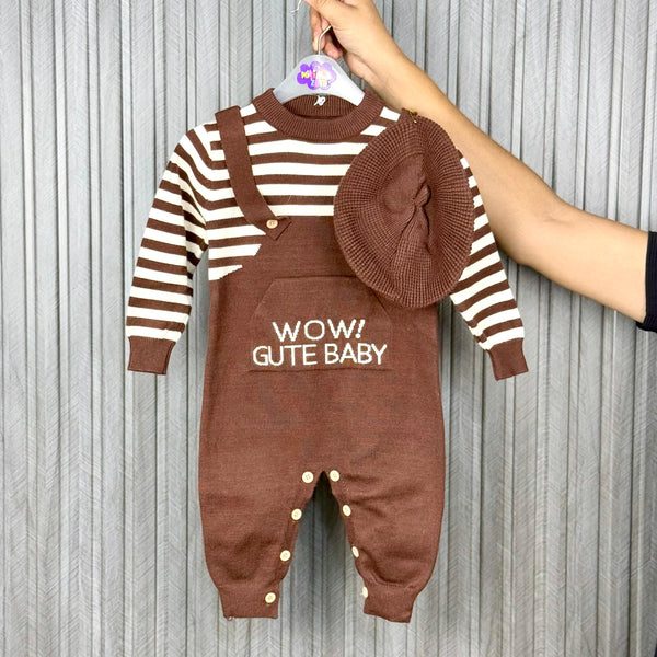 Imported Türkish soft Woolen Romper