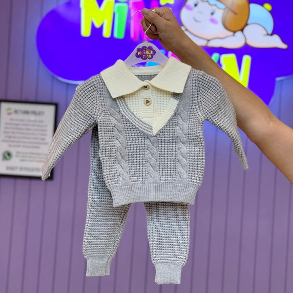 Imported türkish Woolen 2 pc set