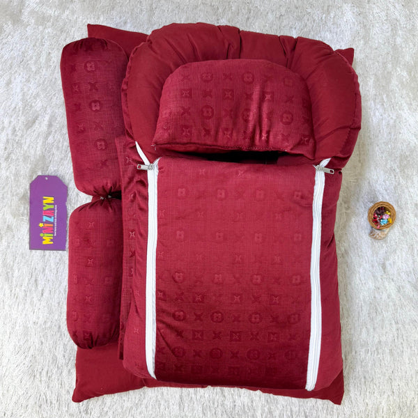 7 Pc velvet Bedding Set