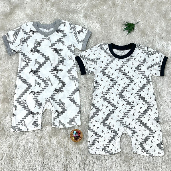 Imported pack of 2 Half romper set