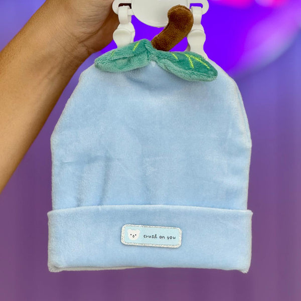 Newborn Imported velvet stuff cap