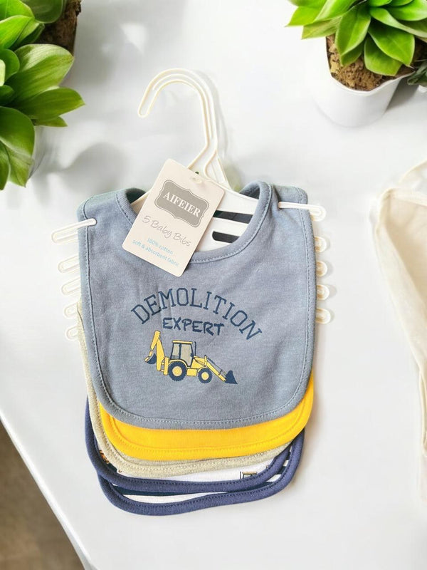 5 Pc Bib Set