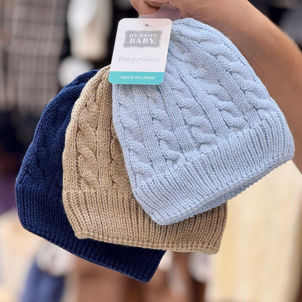 Hudson brand Pack of 3 Woolen caps