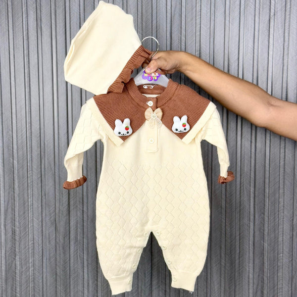 Imported Türkish soft Woolen Romper