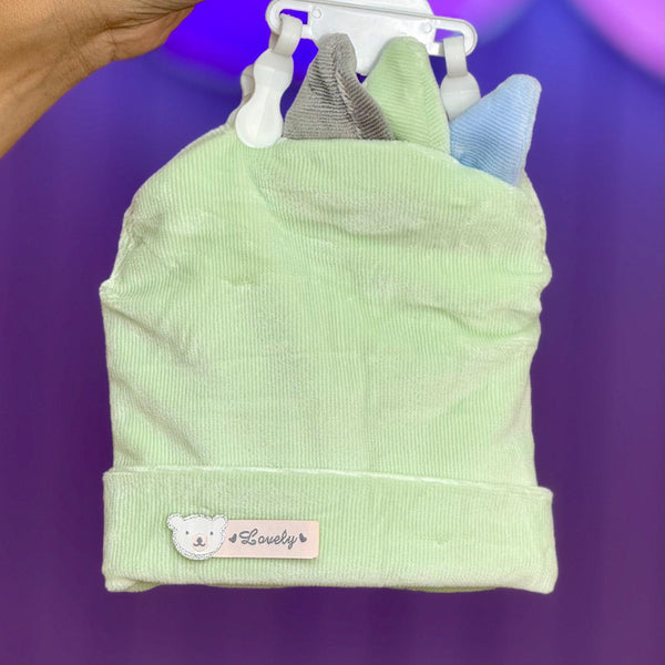 Newborn Imported velvet stuff cap