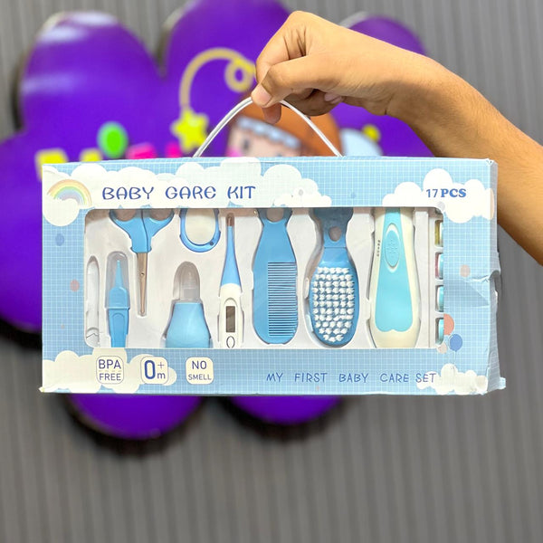 17 Pc Nail Care Kit (with electric nail trimmer)