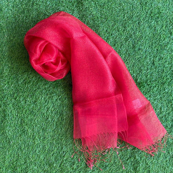 Glittery Tulle Pure Silk Hijab