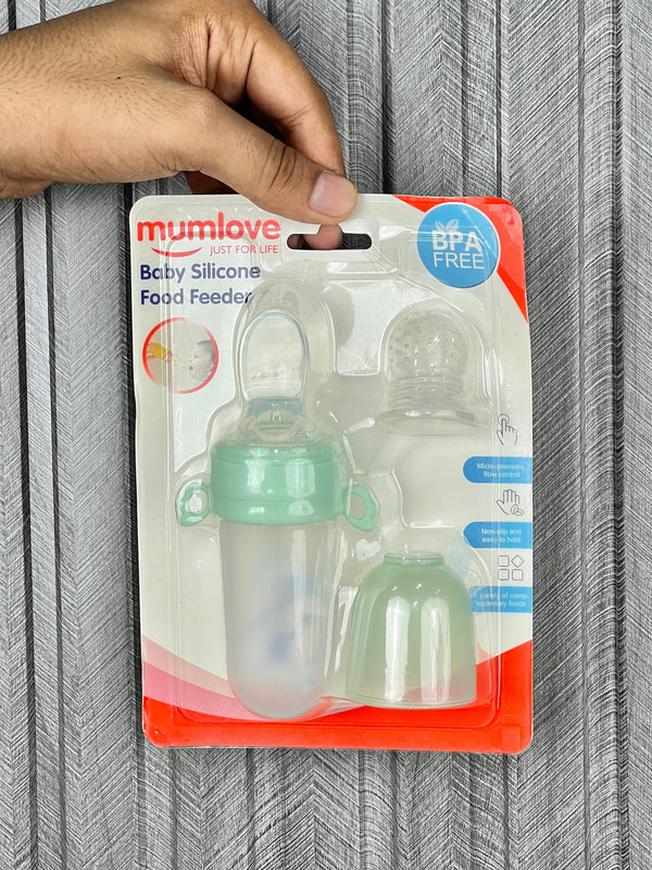 Baby silicone food feeder