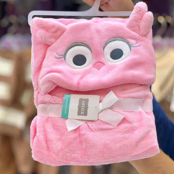 Hooded Character Blanket