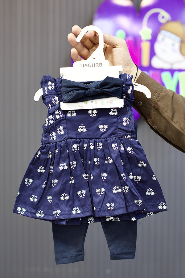 türkish frock+trouser+headband