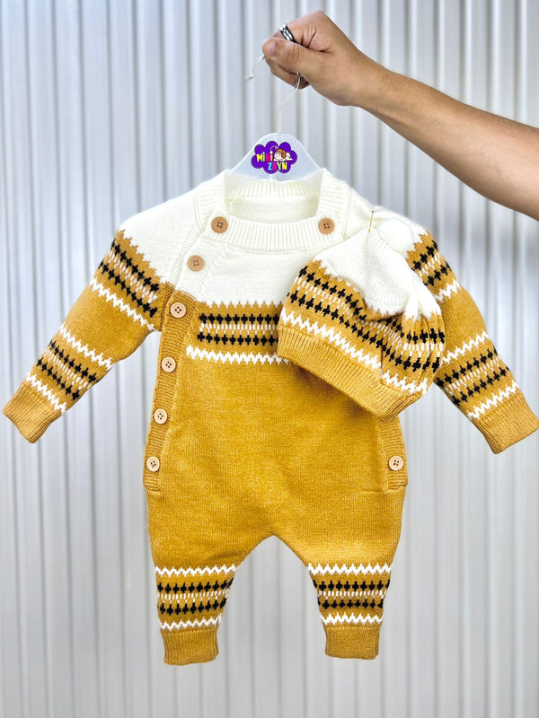 Imported Türkish soft Woolen Romper