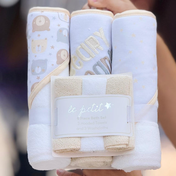 Imported pack of 6 Piece Bath towel Set