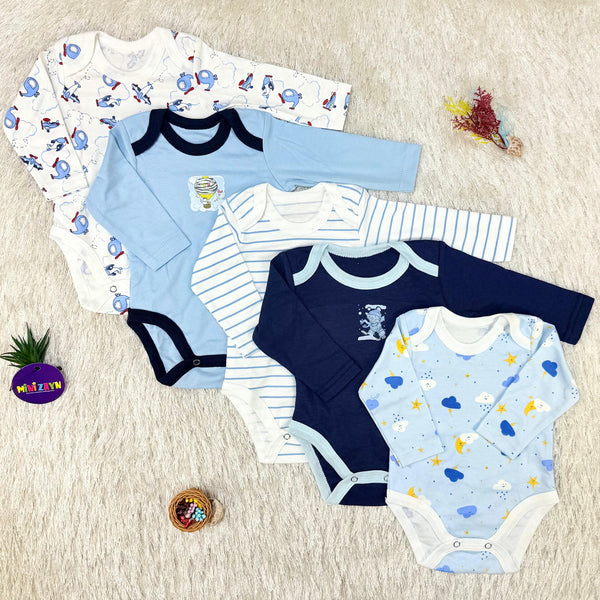Imported  Pack of 5 bodysuit