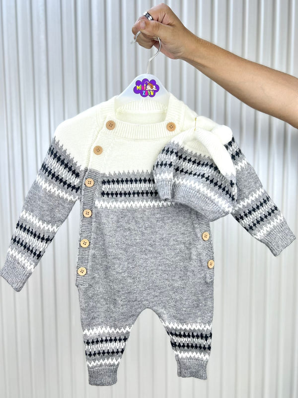 Imported Türkish soft Woolen Romper