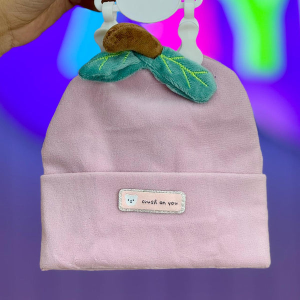 Newborn Imported velvet stuff cap
