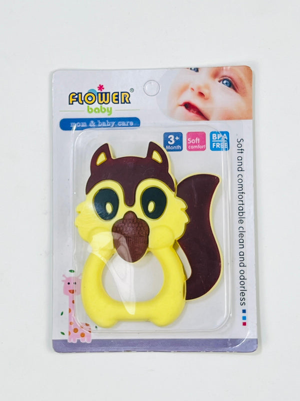 Baby soft silicon teether