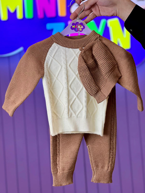 Imported türkish Woolen 3 pc set