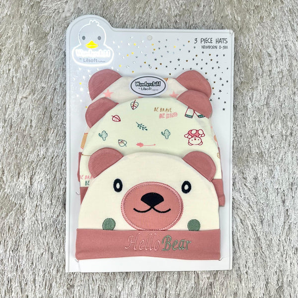 Pack of 3 cap set
