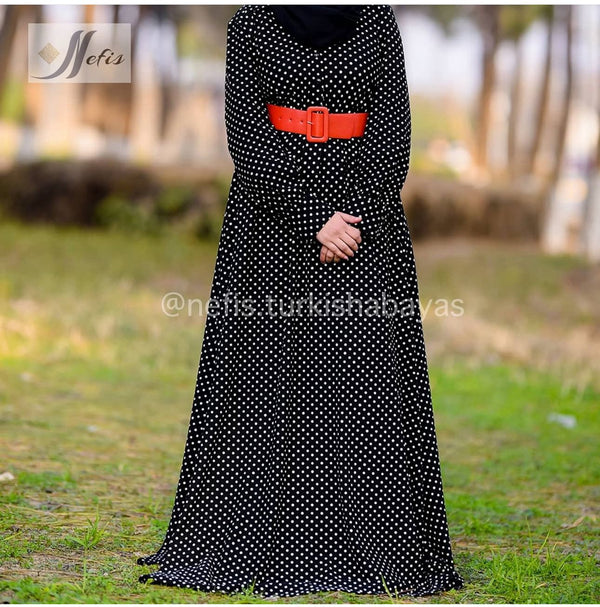 Imported Turkish modest abaya