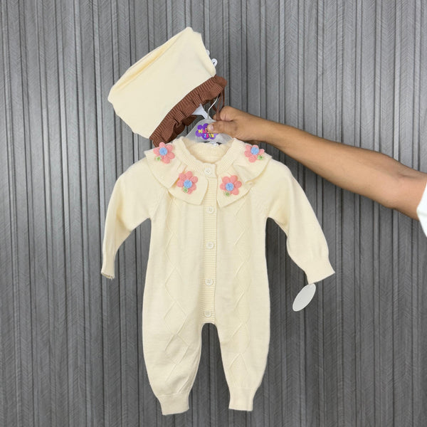 Imported Türkish soft Woolen Romper