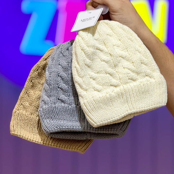 Hudson brand Pack of 3 Woolen caps