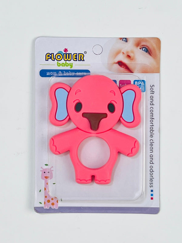 Baby soft silicon teether