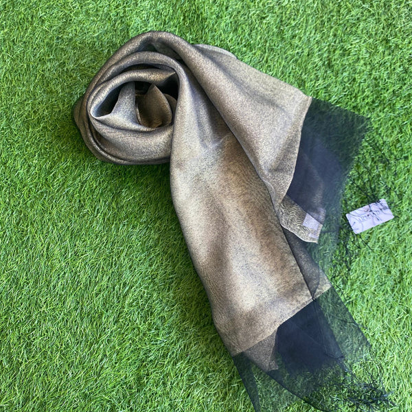 Glittery Tulle Pure Silk Hijab